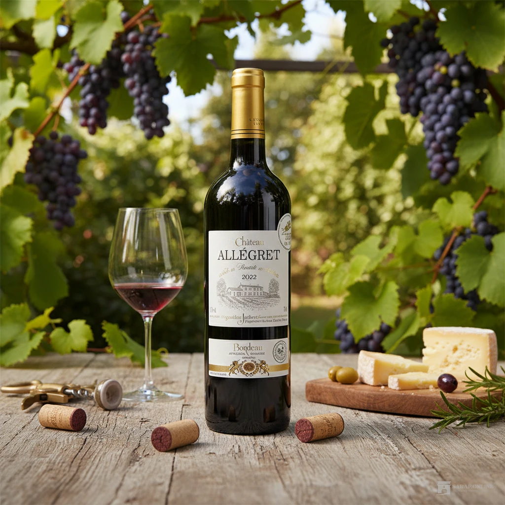 Chateau Allegret Rouge Bordeaux Chateau Allegret Rouge Bordeaux Galeriebild