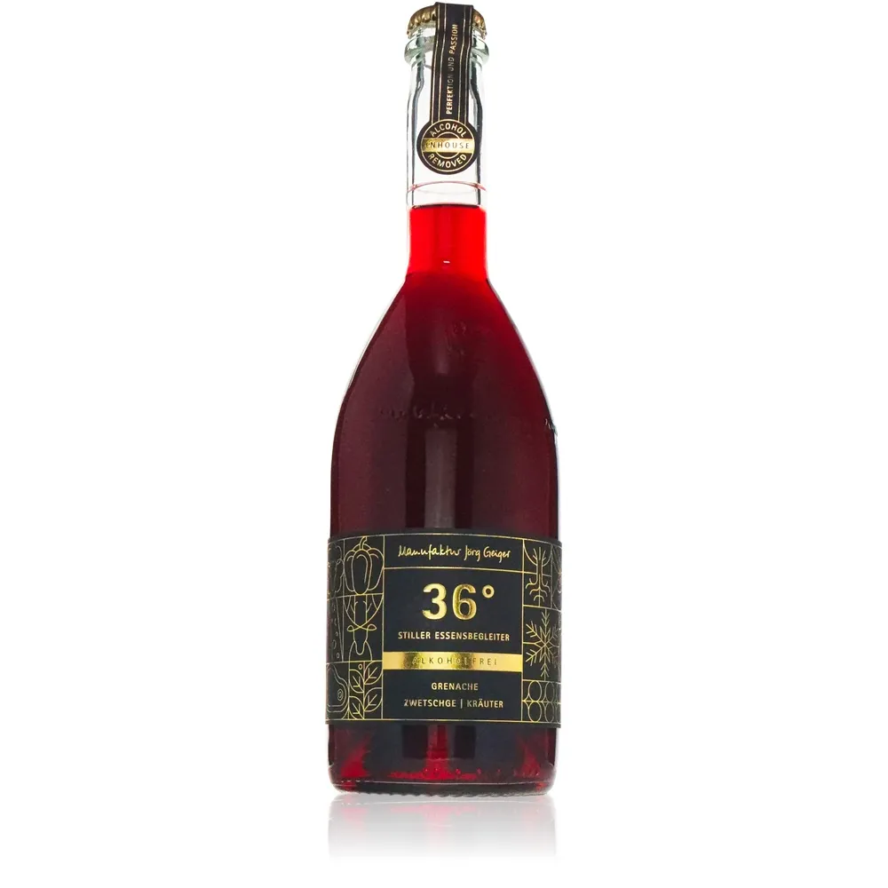 Jörg Geiger 36 Grad Grenache Zwetschge Kräuter Alkoholfrei Jörg Geiger 36 Grad Grenache Zwetschge Kräuter Alkoholfrei