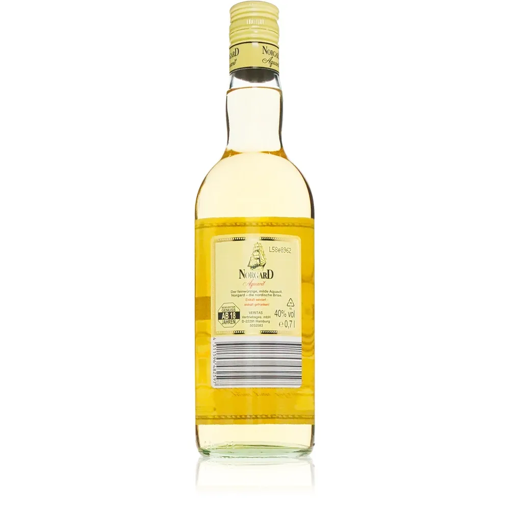 Norgard Aquavit Norgard Aquavit Rückseite