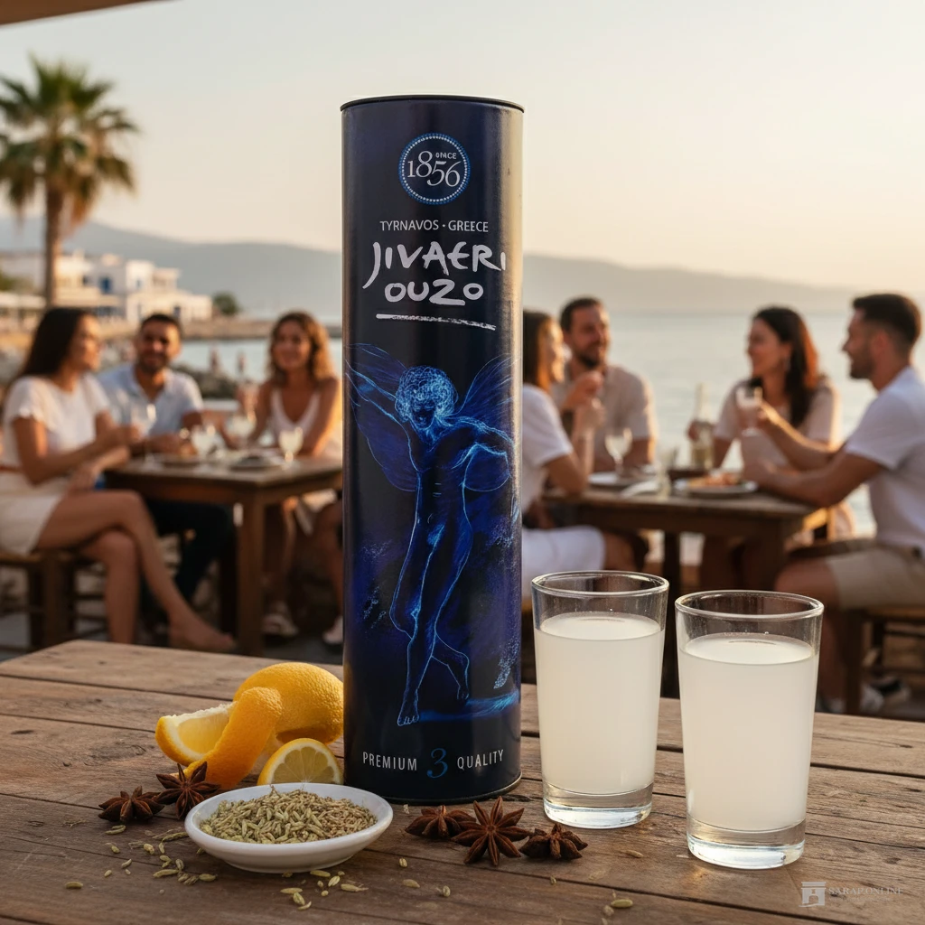 Ouzo Jivaeri Triple Distilled Ouzo Jivaeri Triple Distilled Galeriebild