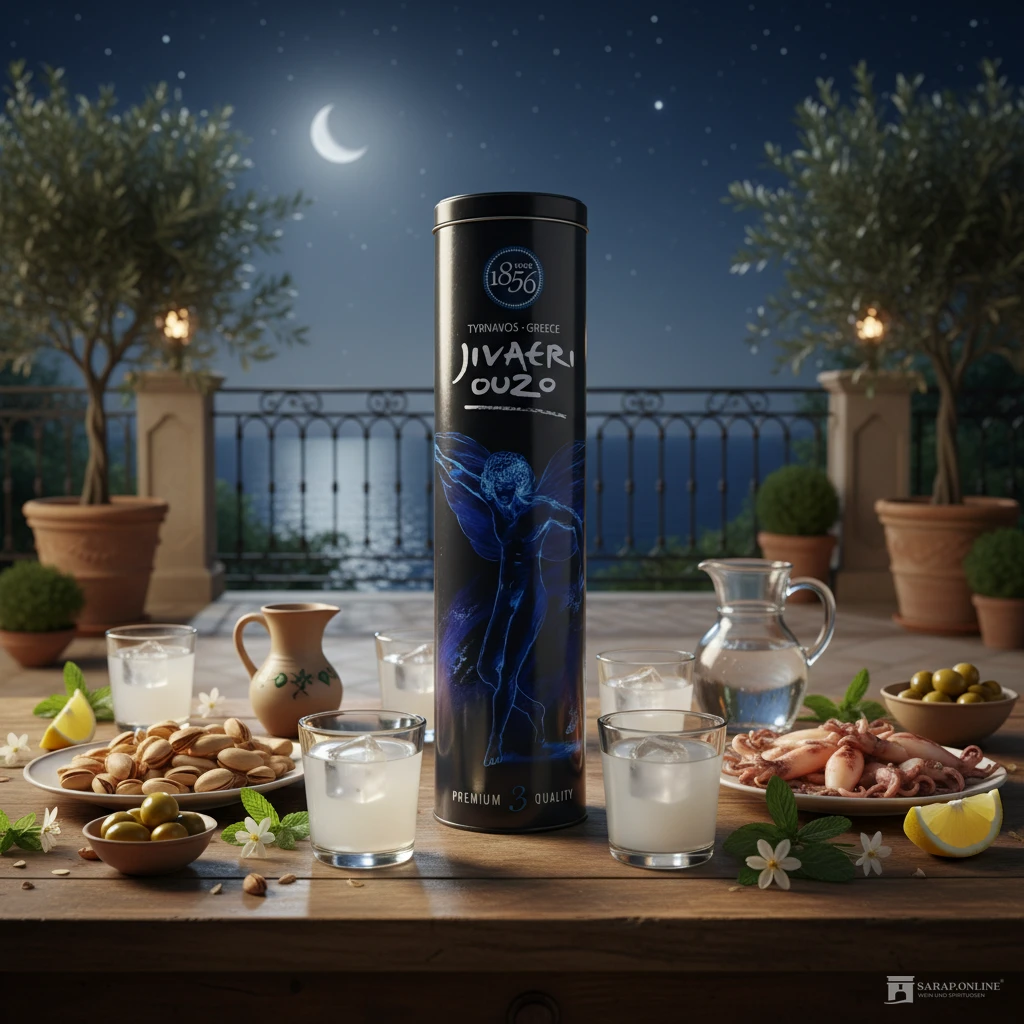 Ouzo Jivaeri Triple Distilled Ouzo Jivaeri Triple Distilled Galeriebild