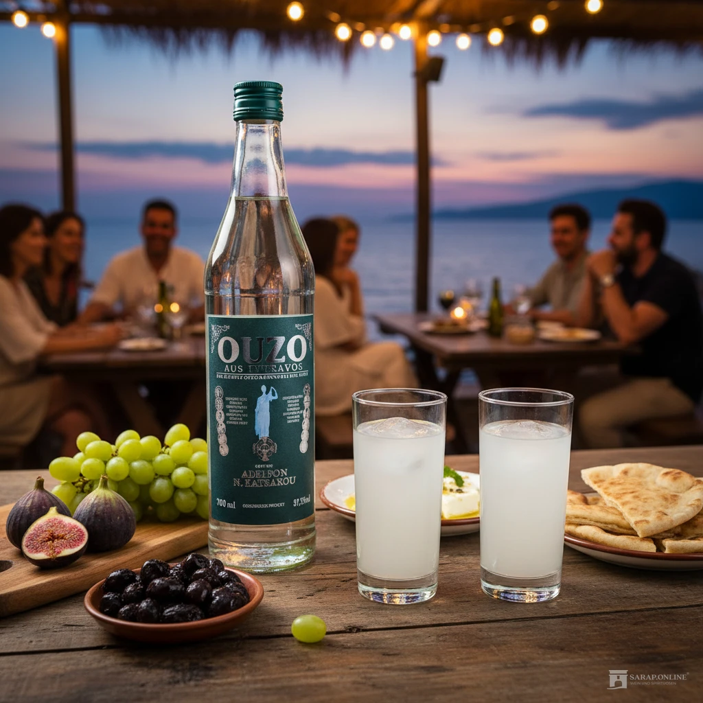 Ouzo Katsaros Tirnavou 0,7l Ouzo Katsaros Tirnavou Galeriebild