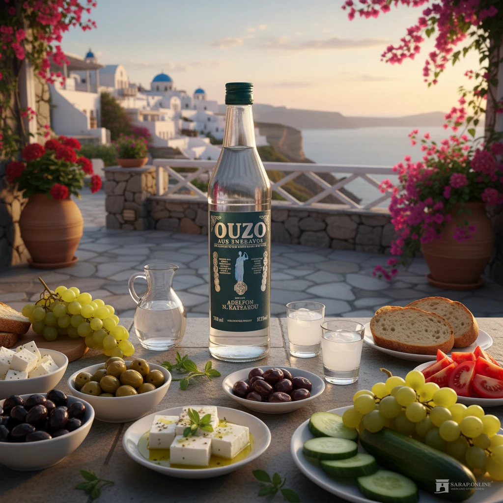 Ouzo Katsaros Tirnavou 0,7l Ouzo Katsaros Tirnavou Galeriebild