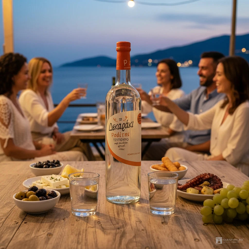 Tsipouro Dekaraki Roditis Tsipouro Dekaraki Roditis Galeriebild