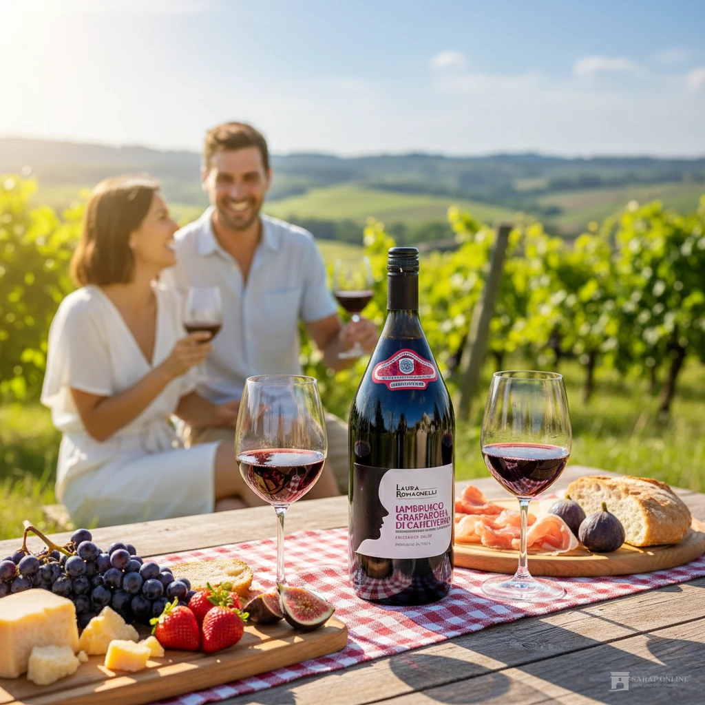 Laura Romagnelli Lambrusco Grasparossa Di Castelvetro 1,5l Laura Romagnelli Lambrusco Grasparossa Di Castelvetro 1,5l Galeriebild