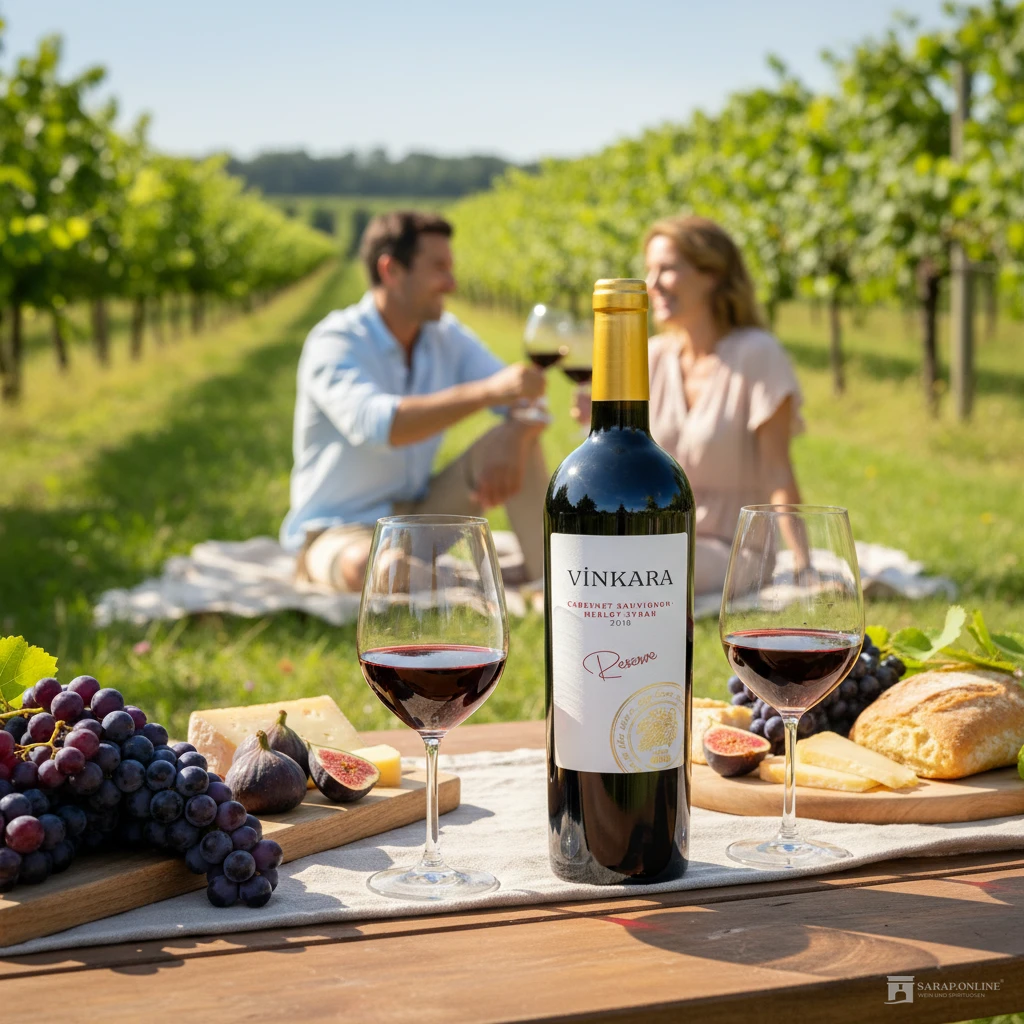 Vinkara Cabernet Sauvignon, Merlot und Syrah Rezerv Vinkara Cabernet Sauvignon, Merlot und Syrah Rezerv Galeriebild