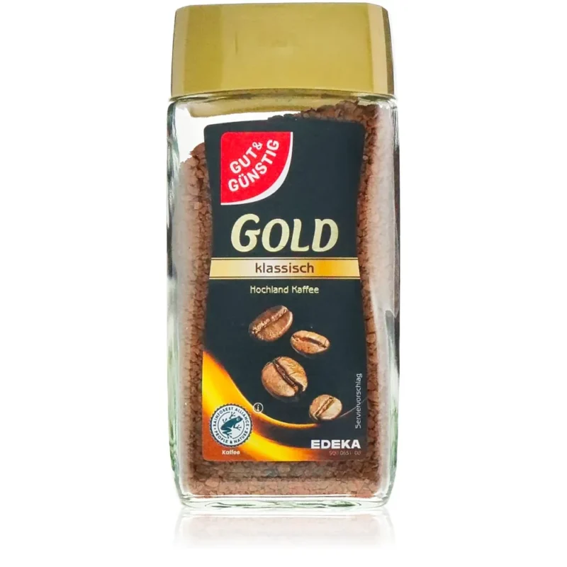 Gut & Günstig Gold klassisch löslicher Kaffee 100g