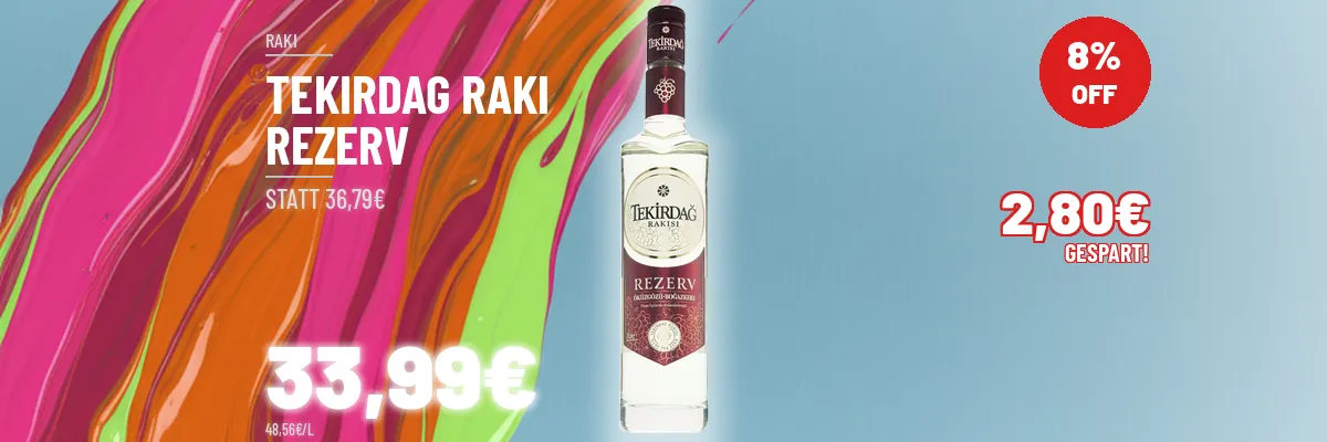Hero Raki Spirits Tekirdag Raki Rezerv 1200X400