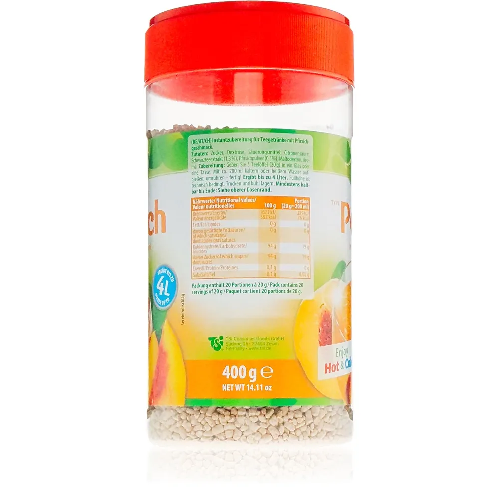 King George Pfirsich Instantgetränk 400g King George Pfirsich Instantgetränk 400g – Bild 2
