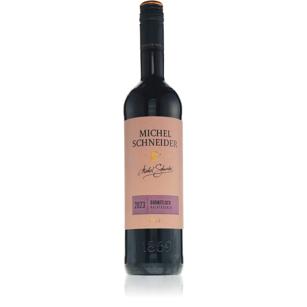 Michael Schneider Dornfelder halbtrocken Michael Schneider Dornfelder halbtrocken