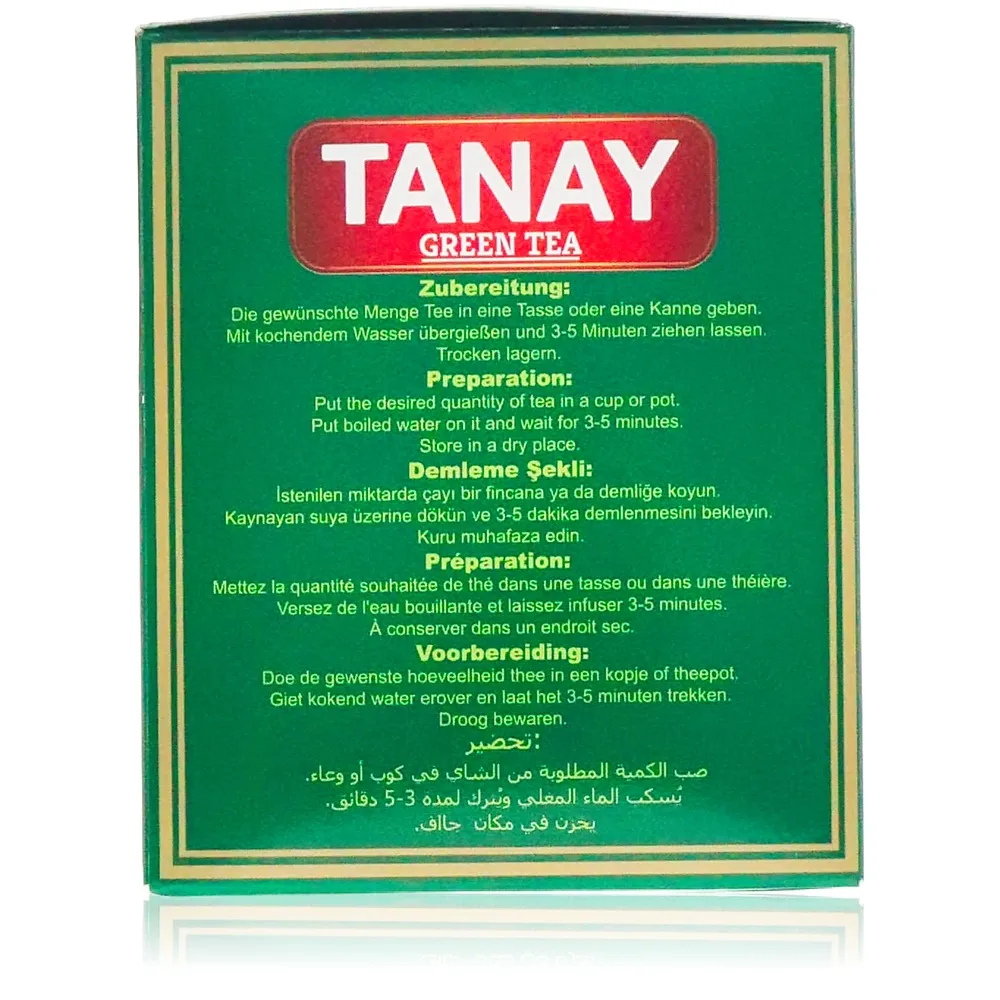 Tanay Gunpowder Yesil Cay 500g Tanay Gunpowder Yesil Cay 500g – Bild 2