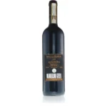 Castello Banfi Montalcino 0,75 l, Rückseite der Flasche mit dem Etikett