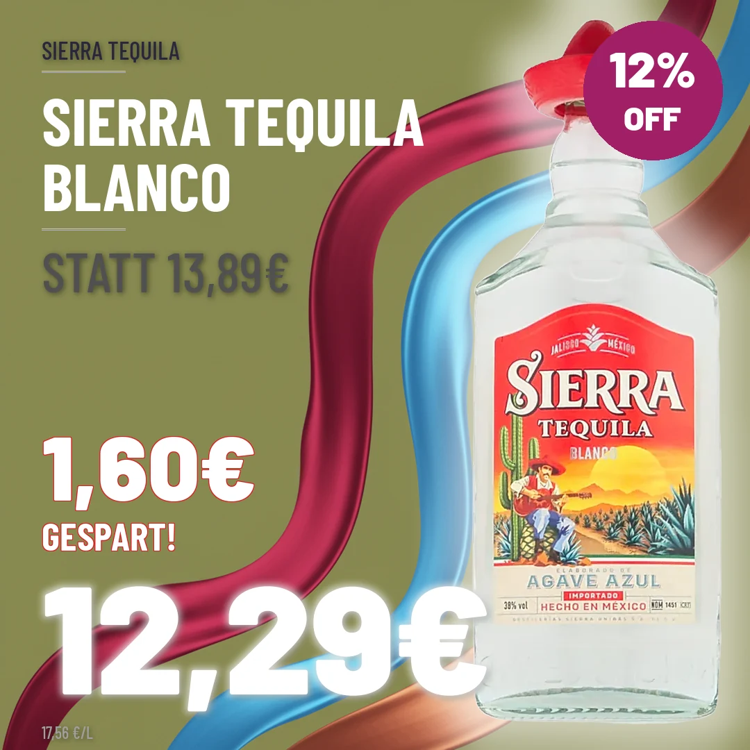 Türkischer Wein und Raki Sierra Tequila Blanco