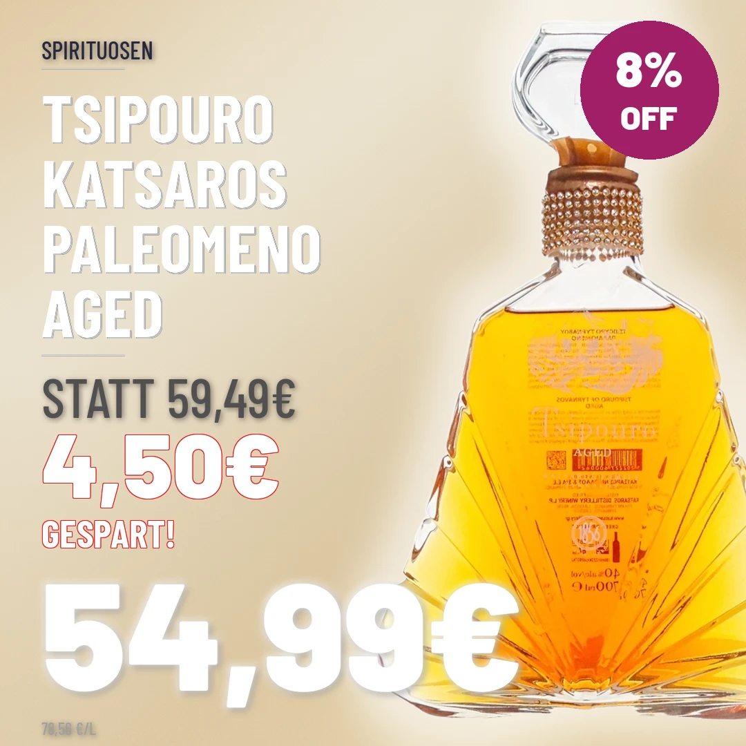 Tsipouro Katsaros Paleomeno aged