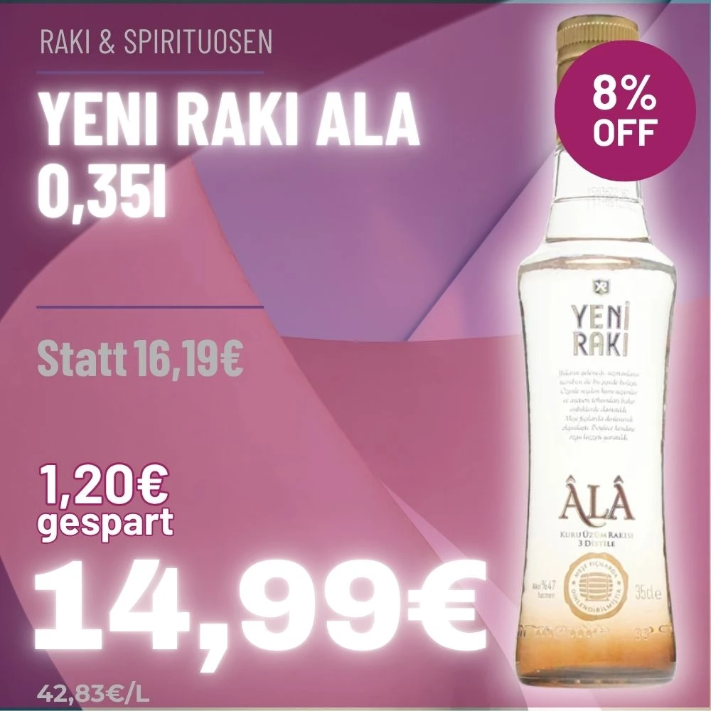 Türkischer Wein und Raki