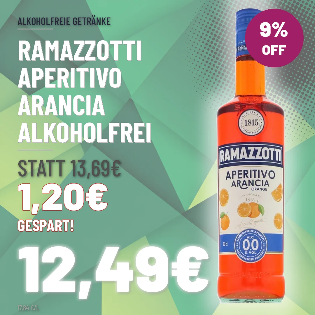 Ramazzotti Aperitivo Arancia Alkoholfrei