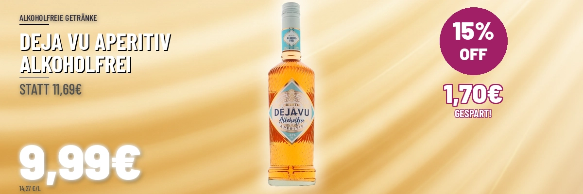 Türkischer Wein und Raki Deja Vu Aperitiv alkoholfrei