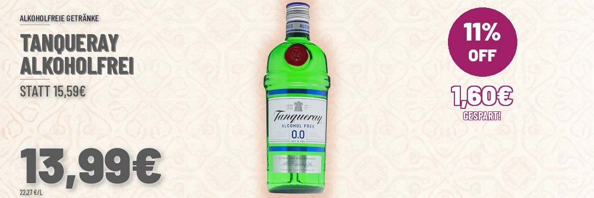 Tanqueray alkoholfrei