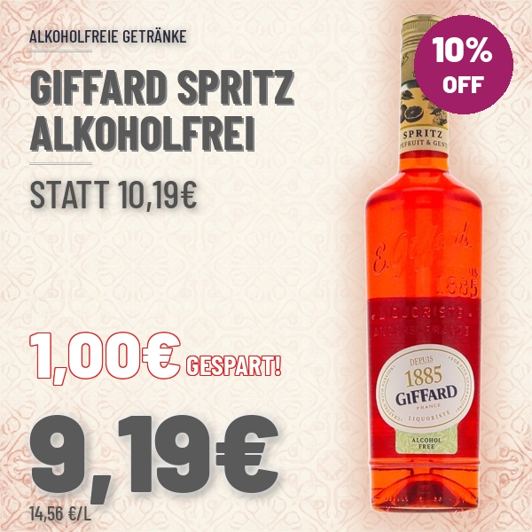 Giffard Spritz Alkoholfrei
