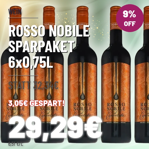 Rosso Nobile al Cioccolata 6x0,75l