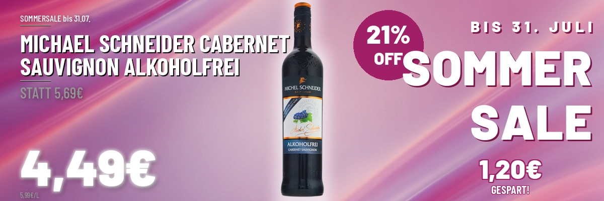 Michael Schneider Cabernet Sauvignon alkoholfrei
