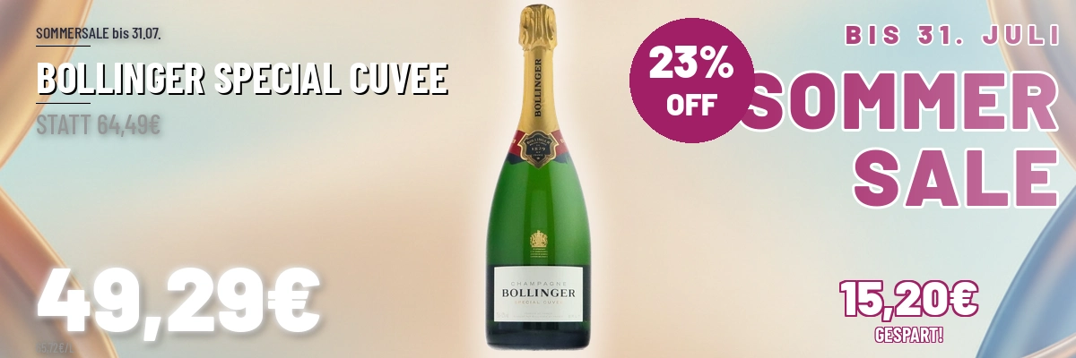Türkischer Wein und Raki online kaufen Bollinger Special Cuvee