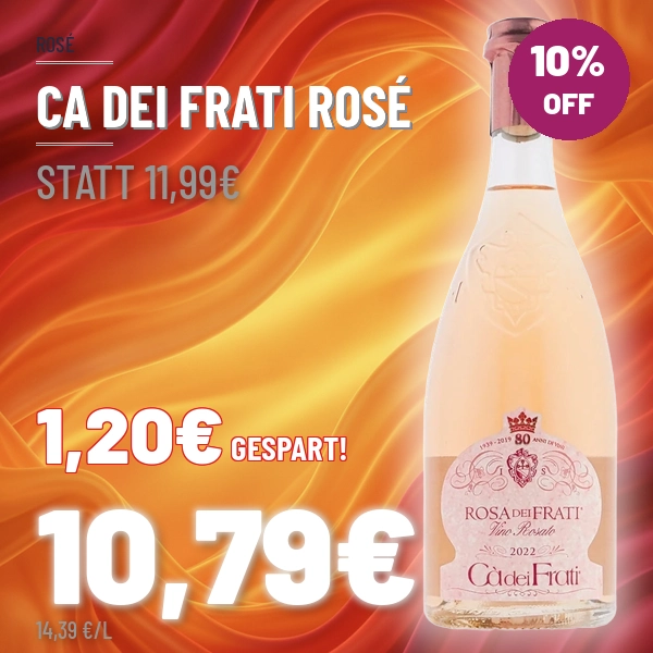Türkischer Wein und Raki online kaufen Ca dei Frati Rose