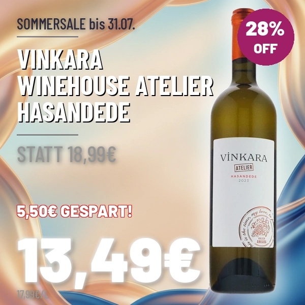 Türkischer Wein und Raki online kaufen Vinkara Winehouse Atelier Hasandede