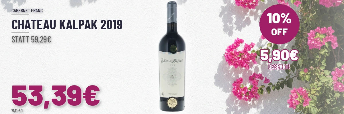 Türkischer Wein und Raki online kaufen Chateau Kalpak 2019