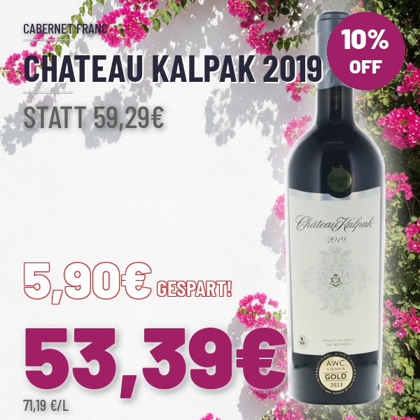 Türkischer Wein und Raki online kaufen Chateau Kalpak 2019