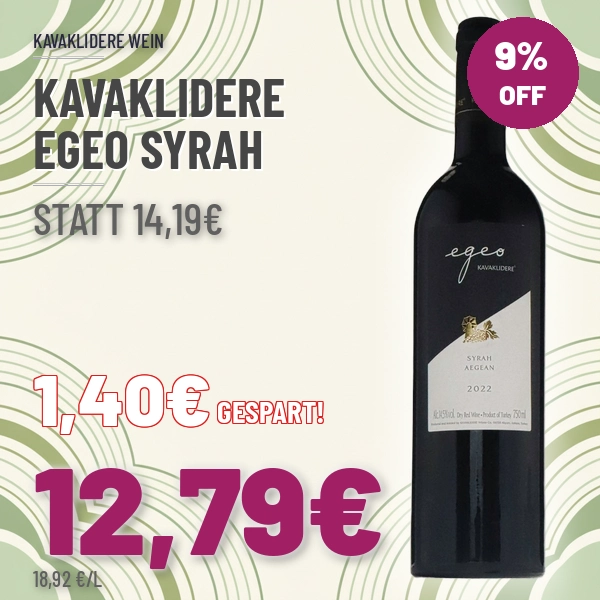 Kavaklidere Egeo Syrah
