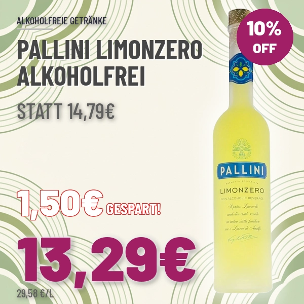 Pallini Limonzero alkoholfrei