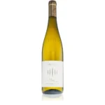 Cantina Tramin Moriz Pinot Bianco 0,75 l, Flasche von vorn mit dem Etikett