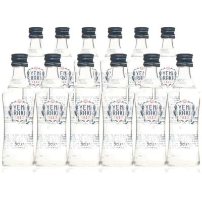 12 x Yeni Raki Shot 0,05l -- zwoelf Flaeschchen