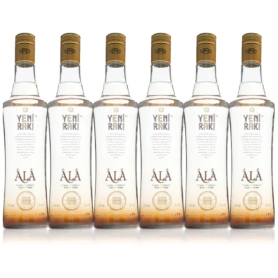 Sparpaket 6 x Yeni Raki Âlâ: sechs Flaschen 0,7 l von vorn