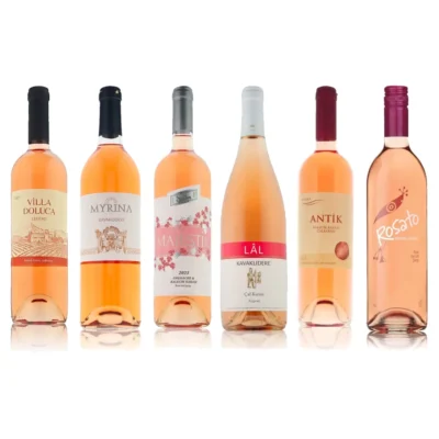 Türkischer Roséwein Probierpaket – 6 Flaschen: sechs verschiedene Flaschen à 0,75 l