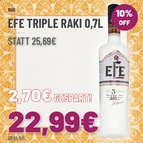 Efe Triple Raki 0,7l