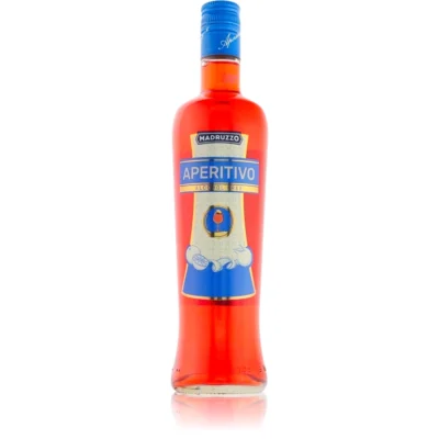 Sparpaket 6 x Madruzzo Aperitivo Alkoholfrei 0,7 l, Flasche von vorn mit dem Etikett